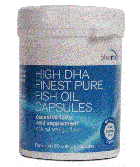 DHA FINEST PURE FISH OIL CAPS - Clinical Nutrients