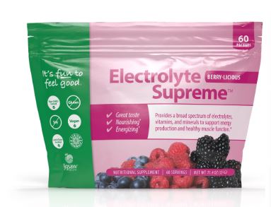 Electrolyte Supreme Berry-Licious 60 Packets - Clinical Nutrients