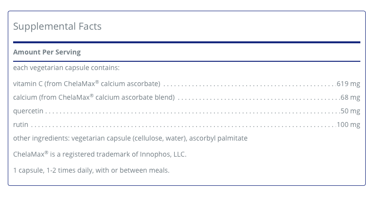 Essential-C - flavonoids 90 C - Clinical Nutrients