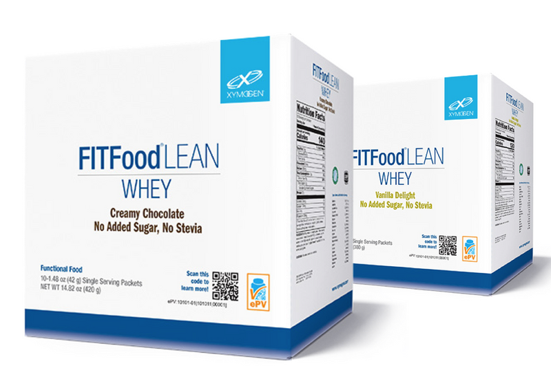 FIT Food® Lean Whey Creamy Chocolate No Added Sugar, No Stevia 10 Servings - Clinical Nutrients