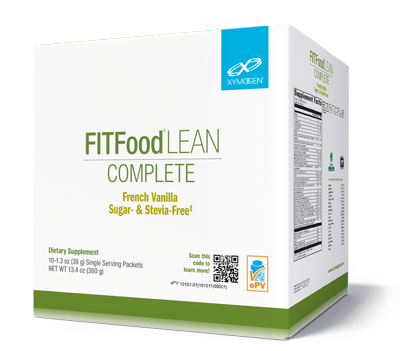 FIT Food Lean Complete French Vanilla Sugar- & Stevia-Free 10 Servings - Clinical Nutrients