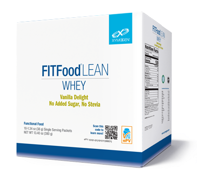 FIT Food Lean Whey Vanilla Delight No Added Sugar, No Stevia 10 Servings - Clinical Nutrients