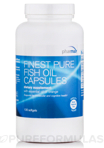 Finest Pure Fish Oil 120 capsules - Clinical Nutrients