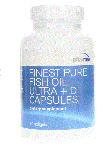 Finest Pure Fish Oil ULTRA + D CAPSULES - Clinical Nutrients