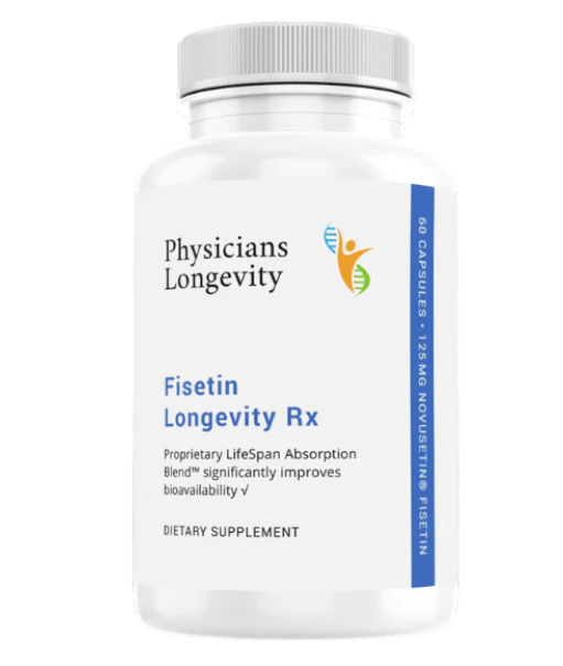 Fisetin Longevity Rx (125 mg, 60 capsules) - Clinical Nutrients