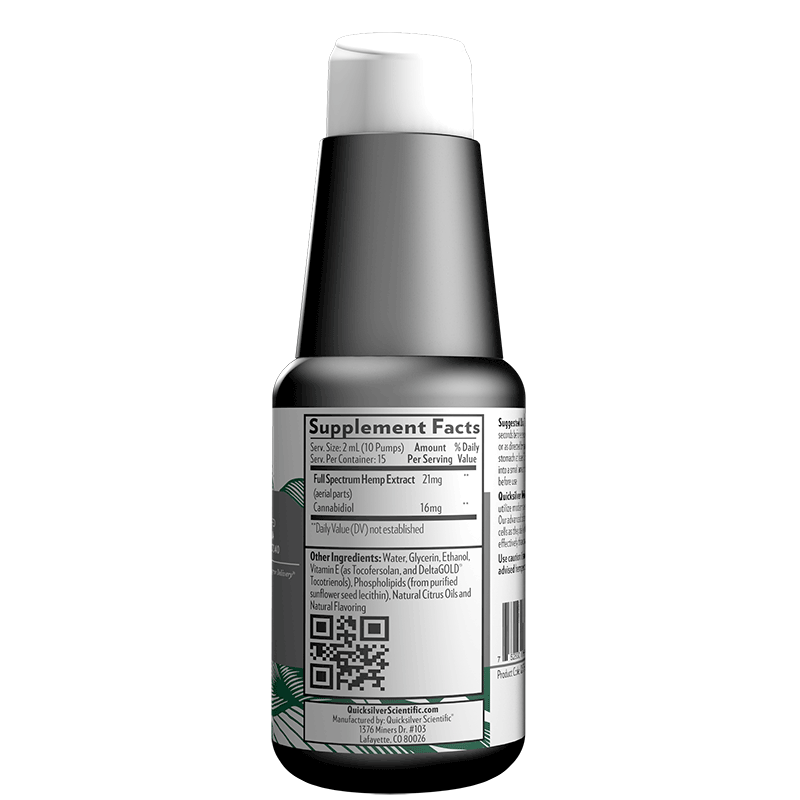 Full Spectrum Hemp Extract (30mL) - Clinical Nutrients