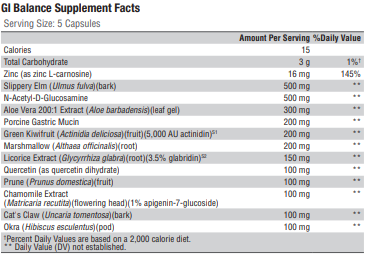 GI Balance Powder Chai 14 Servings - Clinical Nutrients