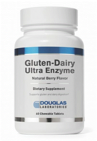 GLUTEN-DAIRY ULTRA ENZYME 60 TABLETS - Clinical Nutrients