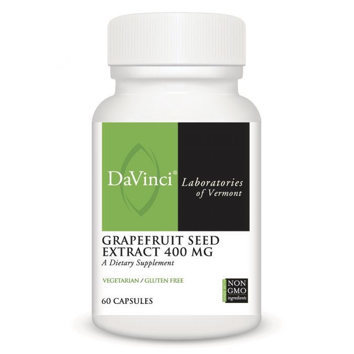 GRAPEFRUIT SEED EXTRACT 400 MG 60 Capsules - Clinical Nutrients