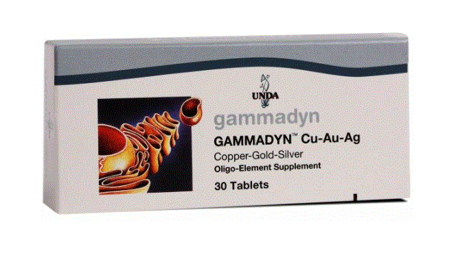 Gammadyn Cu-Au-Ag - Clinical Nutrients