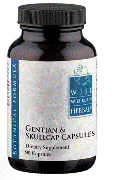 Gentian & Skullcap Capsules 90 Capsules - Clinical Nutrients
