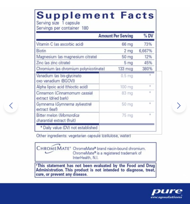 Gluco Function - Clinical Nutrients