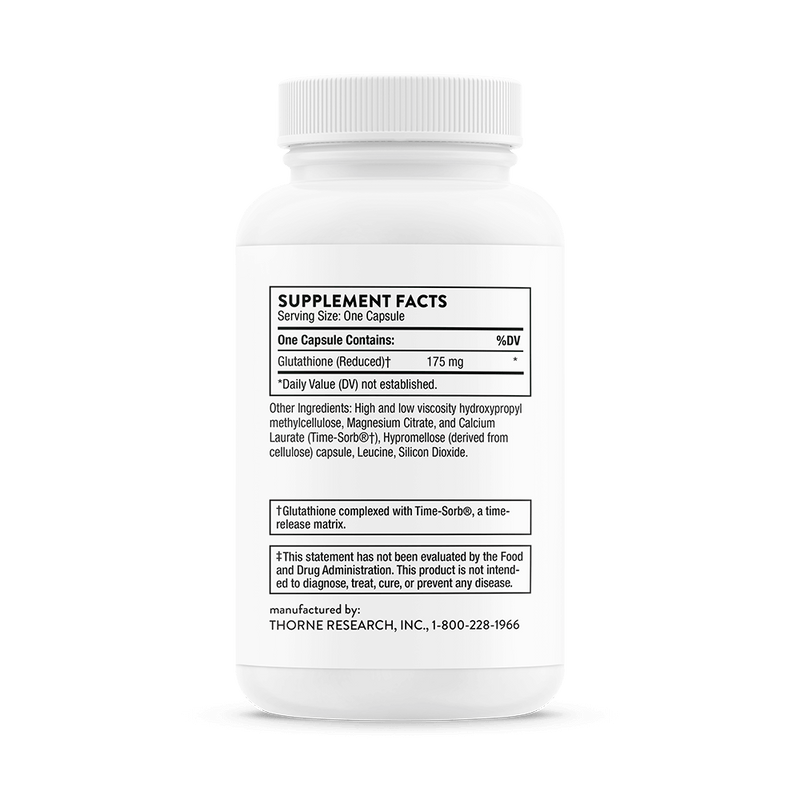 Glutathione-SR NSF CERTIFIED FOR SPORT® 60 Capsules - Clinical Nutrients
