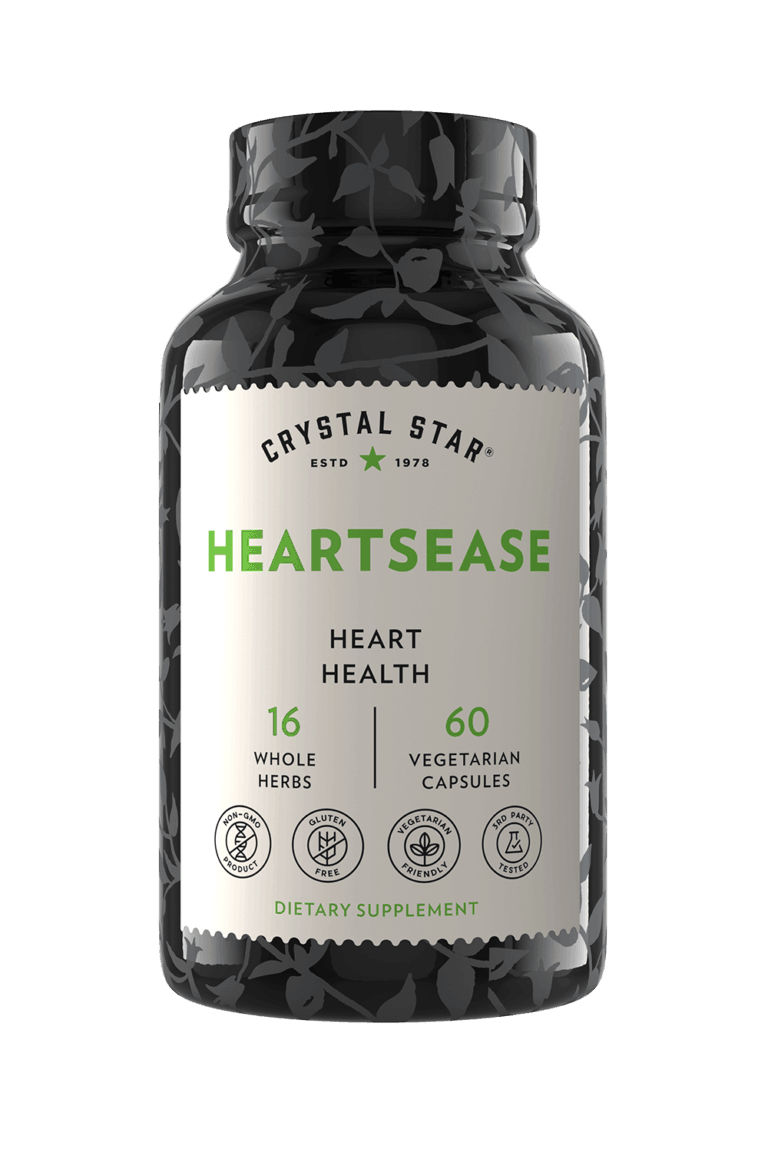HEARTSEASE 60 vegetarian caps - Clinical Nutrients