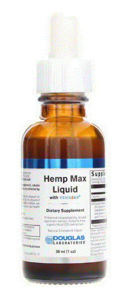 HEMP MAX LIQUID WITH VESISORB® 1 OZ - Clinical Nutrients
