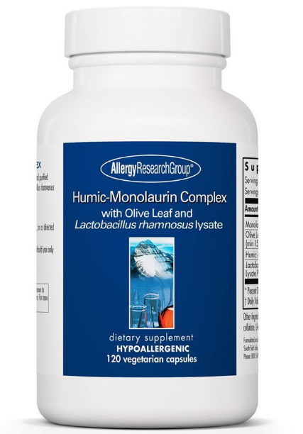 Humic-Monolaurin Complex 120 Vegetarian Capsules - Clinical Nutrients