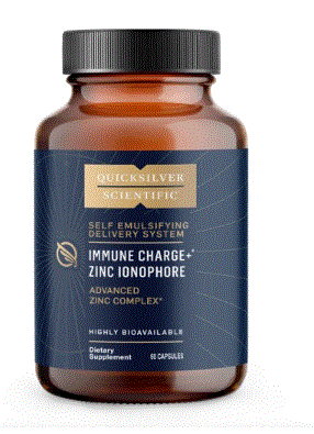 Immune Charge+* Zinc  Ionophore 60 softgels - Clinical Nutrients