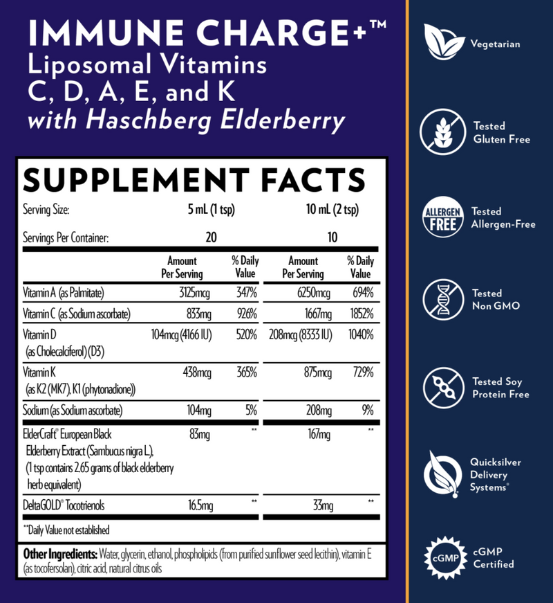 Immune Charge+ 100mL - Clinical Nutrients