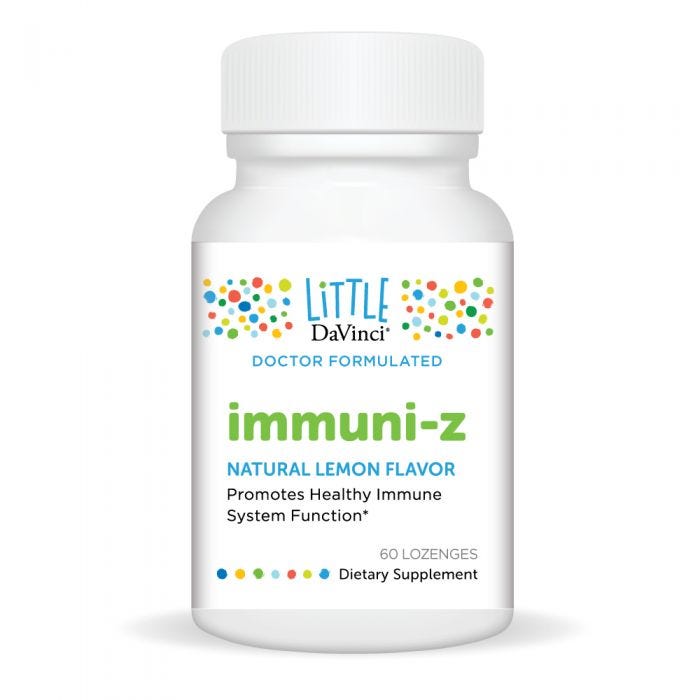 Immuni-Z Lemon 60 Lozenges - Clinical Nutrients