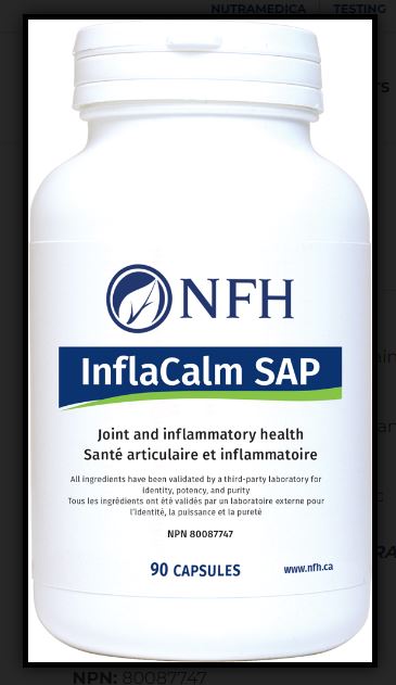 InflaCalm SAP 90 Capsules - Clinical Nutrients