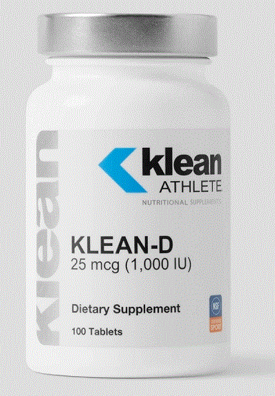 KLEAN-D (25 MCG, 1,000 IU) 100 TABLETS - Clinical Nutrients