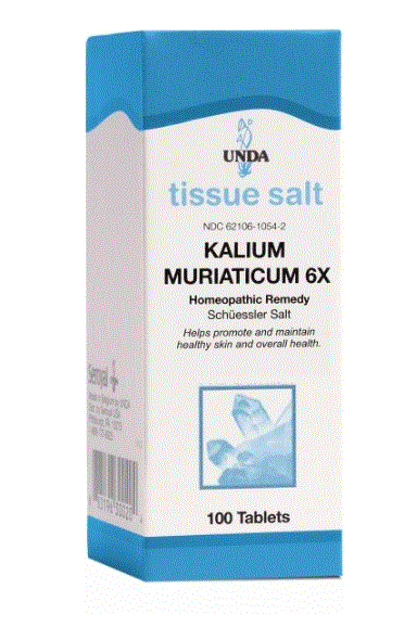 Kalium muriaticum 6X (Salt) - Clinical Nutrients