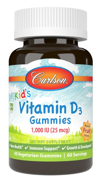 Kid's Vitamin D3 Gummies 60 Gummies - Clinical Nutrients