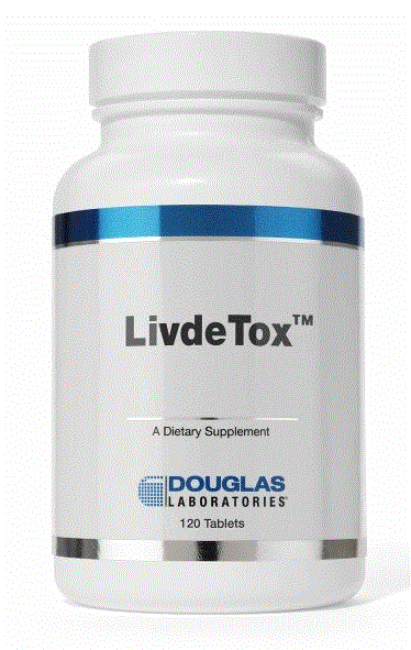 LIVDETOX™ 120 TABLETS - Clinical Nutrients