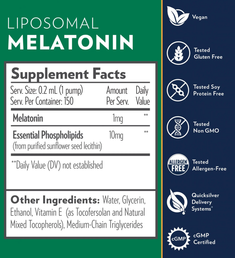 Liposomal Melatonin - Clinical Nutrients