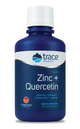 Liquid Zinc + Quercetin Orange Mango 16 fl oz - Clinical Nutrients