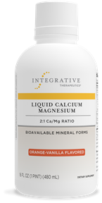 Liquid Calcium Magnesium 2.1 Cal/Mag Ratio - Orange Vanilla Flavored - Clinical Nutrients