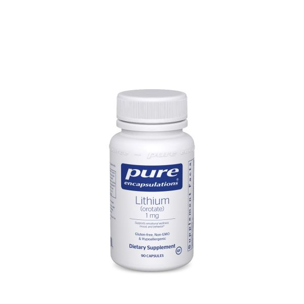 Lithium (orotate) 1mg - 90C - Clinical Nutrients