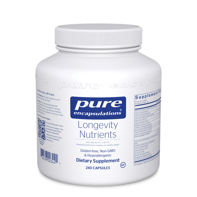 Longevity Nutrients 240 C - Clinical Nutrients