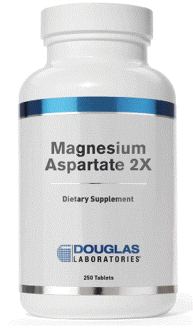 MAGNESIUM ASPARTATE 2X 250 TABLETS - Clinical Nutrients