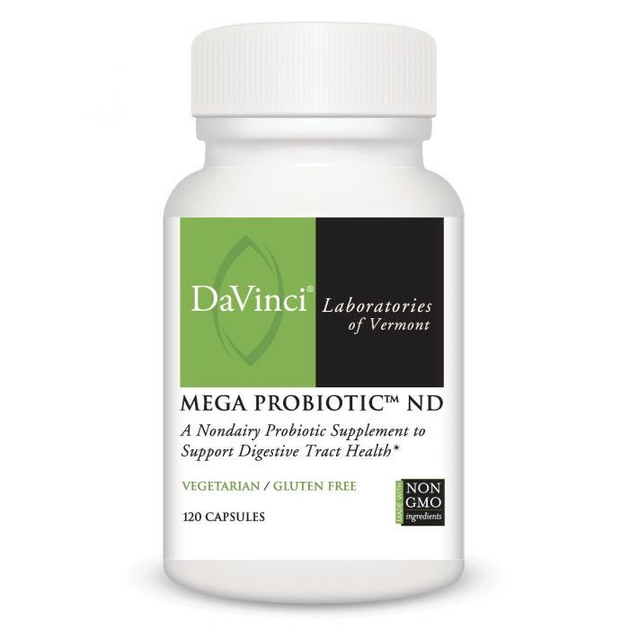 MEGA PROBIOTIC ND 120 Capsules - Clinical Nutrients