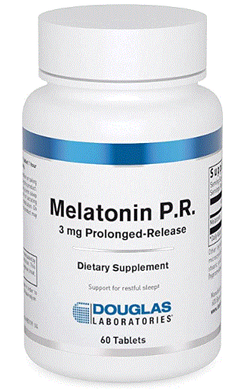 MELATONIN P.R. (3 MG) 60 TABLETS - Clinical Nutrients