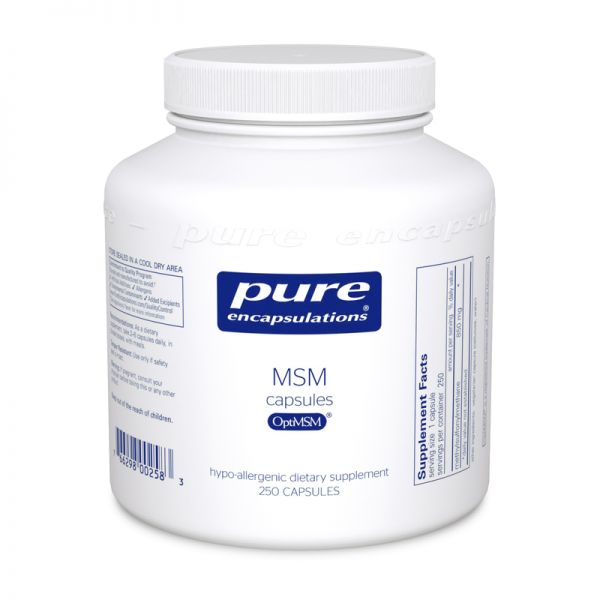 MSM Capsules 250 C - Clinical Nutrients