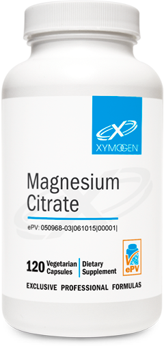 Magnesium Citrate 120 Capsules - Clinical Nutrients
