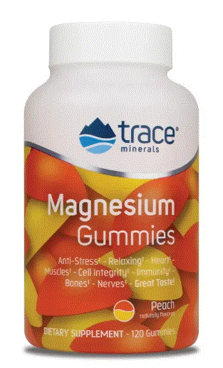 Magnesium Gummies Peach 120 Gummies - Clinical Nutrients