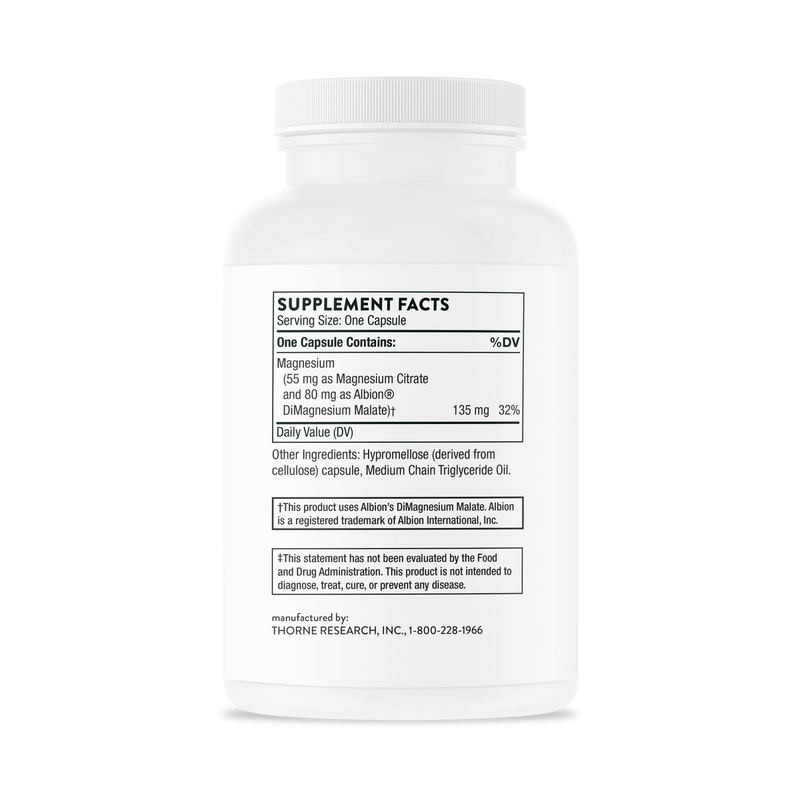 Magnesium CitraMate 90 CT - Clinical Nutrients