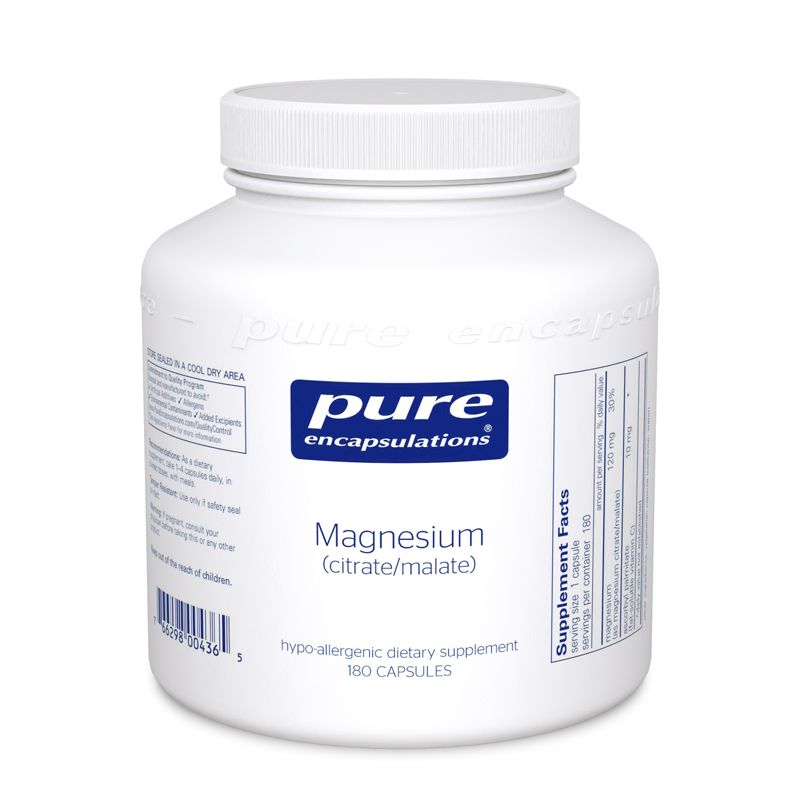 Magnesium (citrate-malate) 180 C - Clinical Nutrients
