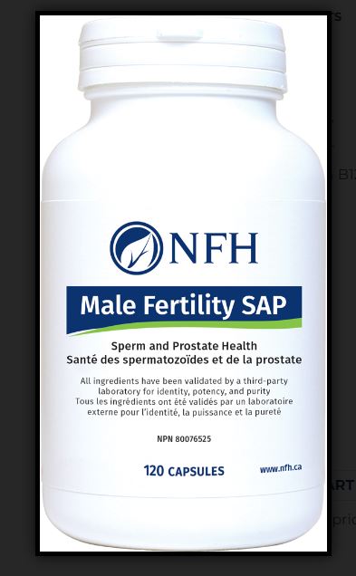 Male Fertility SAP 120 Capsules - Clinical Nutrients