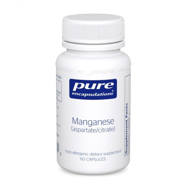 Manganese (aspartate|citrate) 60C - Clinical Nutrients