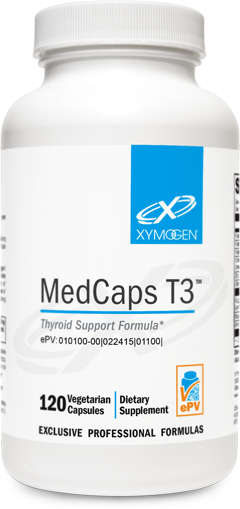 MedCaps T3 120 Capsules - Clinical Nutrients
