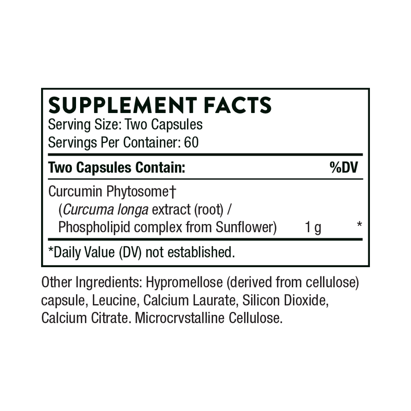 Meriva 500-SF(Curcumin-sunflower phospholipids) 120 CT - Clinical Nutrients