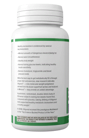 Metasol 60 Capsules - Clinical Nutrients