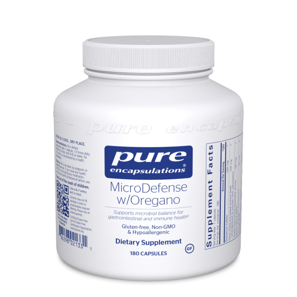 MicroDefense w- Oregano 180 CT - Clinical Nutrients