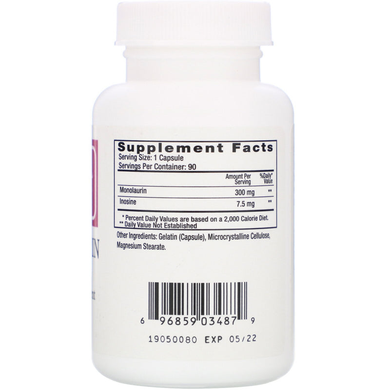 Monolaurin 300 mg - Clinical Nutrients