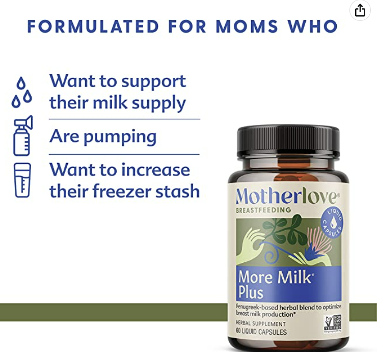 More Milk® Plus 60 Capsules - Clinical Nutrients
