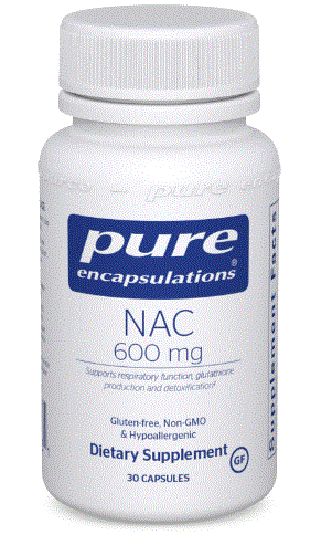 NAC 600 Mg. 30's (30 Day) - Clinical Nutrients